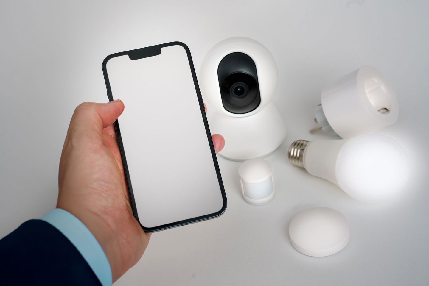 Smart home integration with mobile phone cont